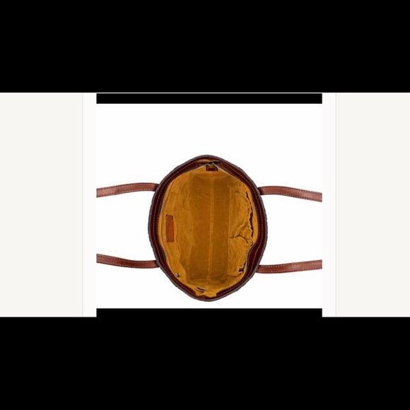 Patricia Nash VARSI Tooled Gold Tote Bag - Picture 5 of 6